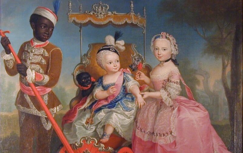 Matthieu_and_Lisiewska_-_Philippine,_Georg_Philipp_Wilhelm_und_ein_Kammermohr_-_Stadtmuseum_Schwetz